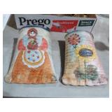 PAIR OF VTG POTTERY WALL POCKETS