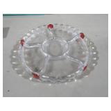 VTG WESTMORELAND "THOUSAND EYE" DIVIDED SERV.TRAY