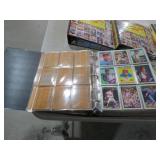 BINDER FULL OF BASEBALL CARDS