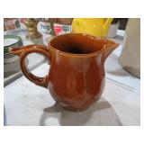 VTG MCCOY BROWN GLAZED PITCHER