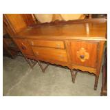 ANT. SOLID WOOD 2 DR 2 DO BUFFET