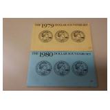 1979 & 1980 SOUVENIR DOLLAR SETS