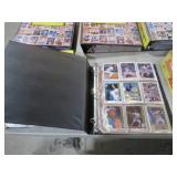 BINDER FULL OF BASEBALL CARDS