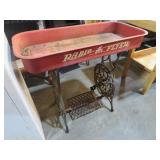 UNIQUE SEWING MACHINE BASE WITH RADIOFLYER PLANTER