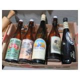 COLLECTION OF BEER BOTTLES