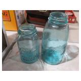 2 VTG BALL BLUE JARS