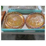 2 INDI CARN. AMBER LIBERTY BELL & SPIRIT 76 PLATE