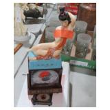 ORIENTAL LADY CLOCK "YOCA"