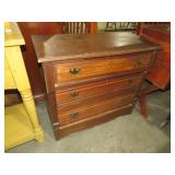 SOLID WOOD 3 DR CHEST