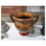 VTG RAYMOND WAITES RED POTTERY URN
