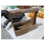 SMALL WOOD TOOLBOX