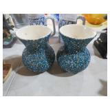 PAIR OF FLOWER VASES