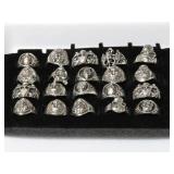 COLLECTION OF GOTH RINGS