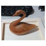 HAND CARVED SWAN