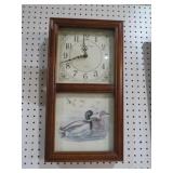 TIME IMAGES MALLARD WALL CLOCK