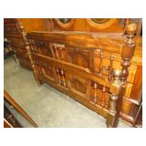 THOMASVILLE FULL SIZE BED WITH RAILS
