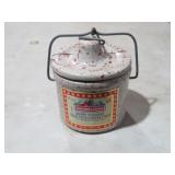 SPECKLED CHEESE CROCK