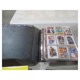 BINDER FULL OF VTG & MISC  BASEBALL CARDS