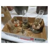 COLLECTION OF MINI OIL LAMPS