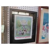 FRAMED AUTOGRAPHED EASTER EGG HUNT 2007 PROGRAM