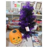 ELECTRIC JACK-O-LANTERN & HALLOWEEN TREE