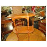 ANTIQUE 2 TIERED TABLE