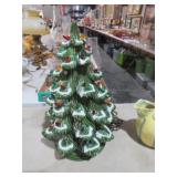 17" TALL CERAMIC CHRISTMAS TREE