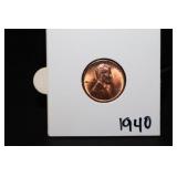 MINT STATE 1940 P LINCOLN WHEAT CENT