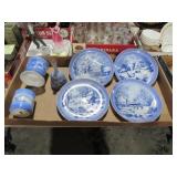 VTG CURRIER &IVES "THE HOME STEAD" COLLECTION