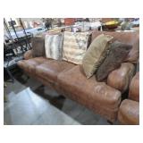MICRO FIBER SOFA WITH PILLOWS
