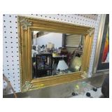 VTG GOLD GUILDED WALL MIRROR