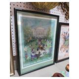 2007 EASTER AT THE WHITE HOUSE PRINT
