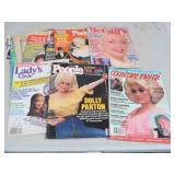 COLLECTION OF DOLLY  PARTON MAGAZINES