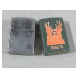 HARD ROCK & BEER ZIPPO LIGHTERS