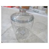 GLASS STORE JAR