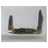 UNCLE HENRY VTG STAG HANDLE KNIFE