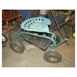 ROLLING GARDEN SEAT