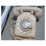 NICE CLEAN TAN ROTARY PHONE