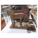 UNIQUE HANDMADE MECHANICAL HORSE