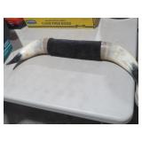 NICE VINTAGE STEER HORNS