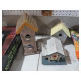 COLLECTION WOOD DECORATIVE BIRD HOUSES