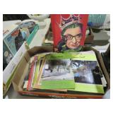 COLLECTION OF TOURIST BOOKLETS, PICTURE ON CANVAS