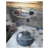 1 INCH MARBLES AND DISPLAY