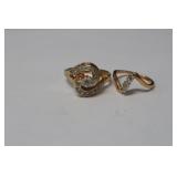 (2) 18K HGE RINGS