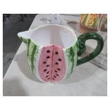 BOSTON WAREHOUSE WATERMELON PITCHER