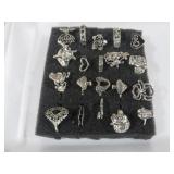 COLLECTION OF GOTH RINGS