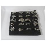 COLLECTION OF GOTH RINGS