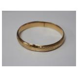 11.4GR 10 K GOLD LADIES BANGLE BRACELET