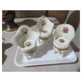 PORCELAIN CHAIR DRESSER BOXES