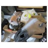 HORSE, TIGER & OWLS MASKS